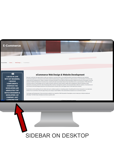 Οθόνη υπολογιστή υψηλής ανάλυσης με πλαϊνή γραμμή εργαλείων